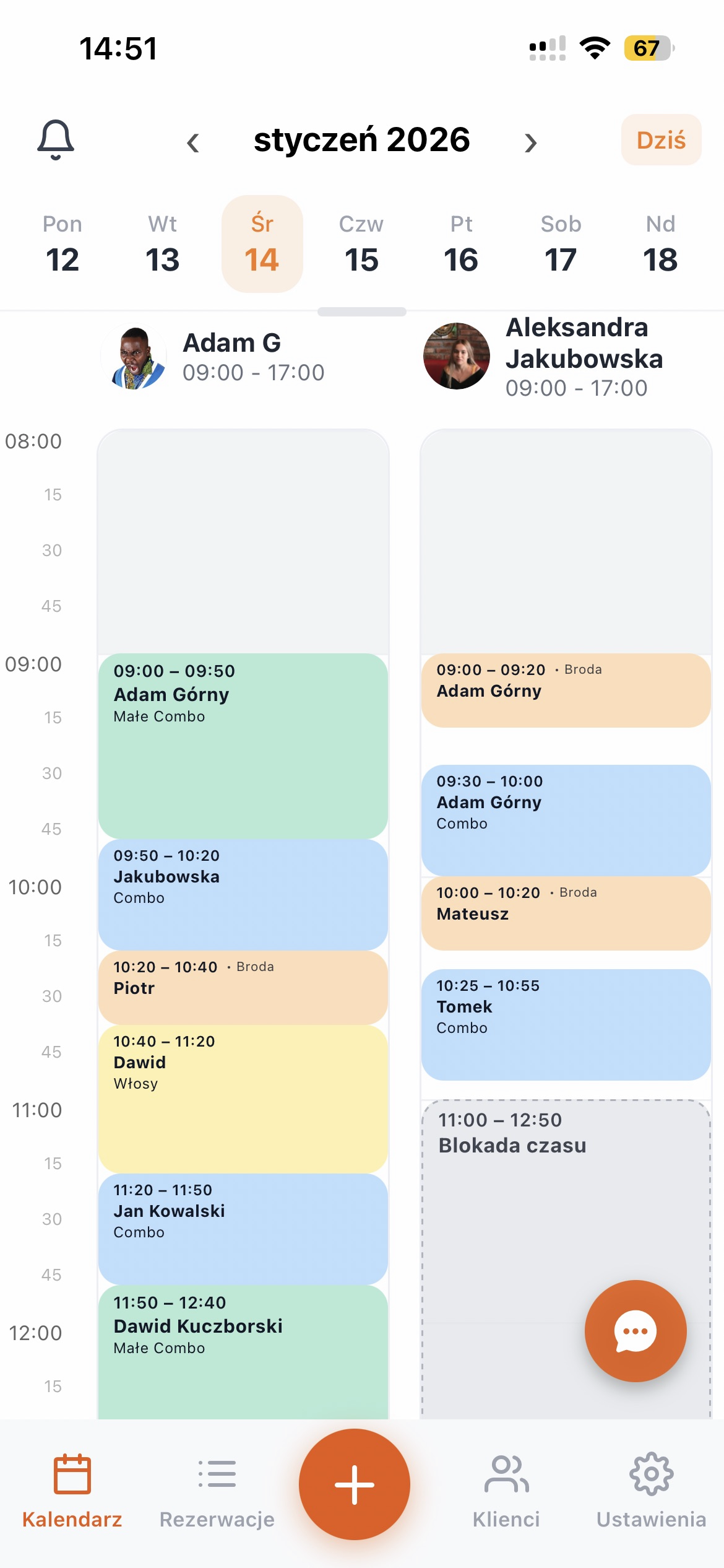 Aplikacja bizy.pl na telefonie