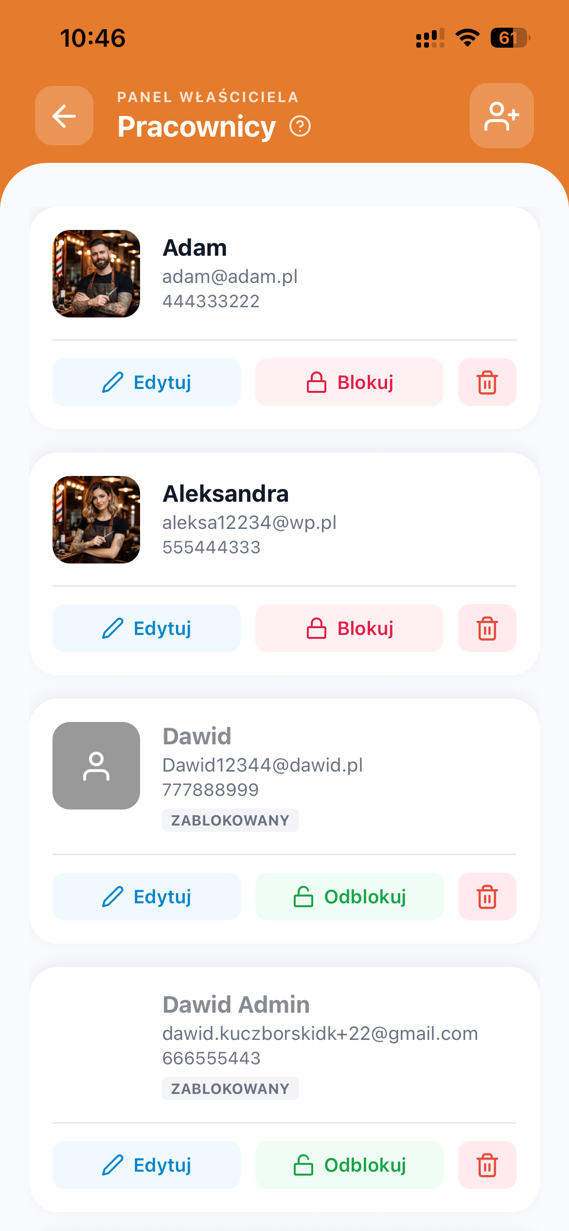 Zarządzanie pracownikami bizy.pl
